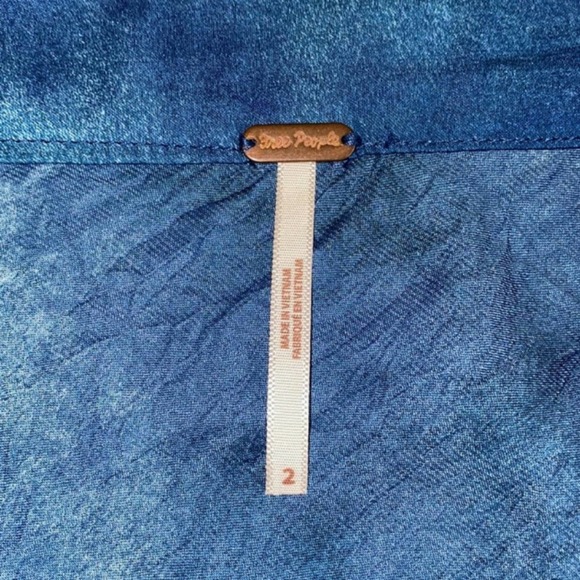 Free People Martine Flirt Tie Dye (Size 2) ‼️NWT‼️ - Picture 7 of 8